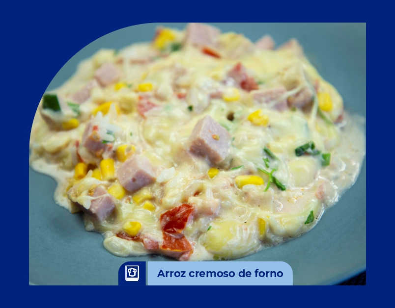 Arroz Cremoso de Forno